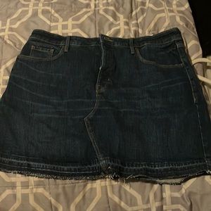 Jean skirt